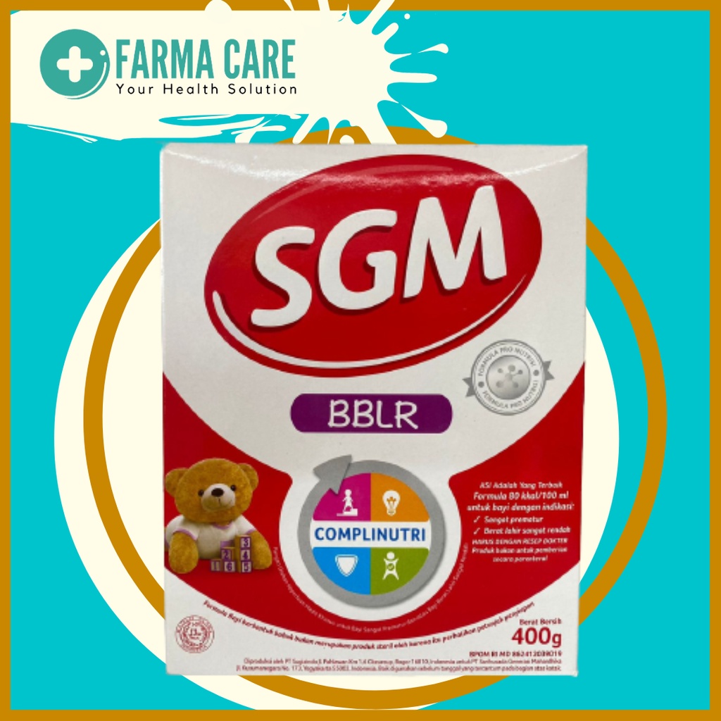 Jual SGM BBLR 200 & 400 GRAM SUSU BAYI PREMATURE | Shopee Indonesia