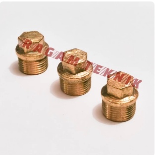 Jual Plug Kuningan 1/4