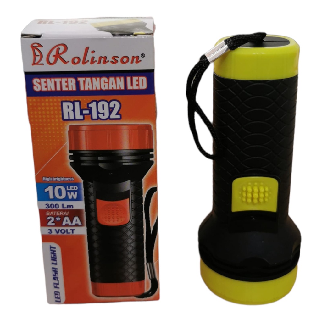 Jual RL192 Senter LED exclude 2 baterai AA Rolinson RL 192 | Shopee ...
