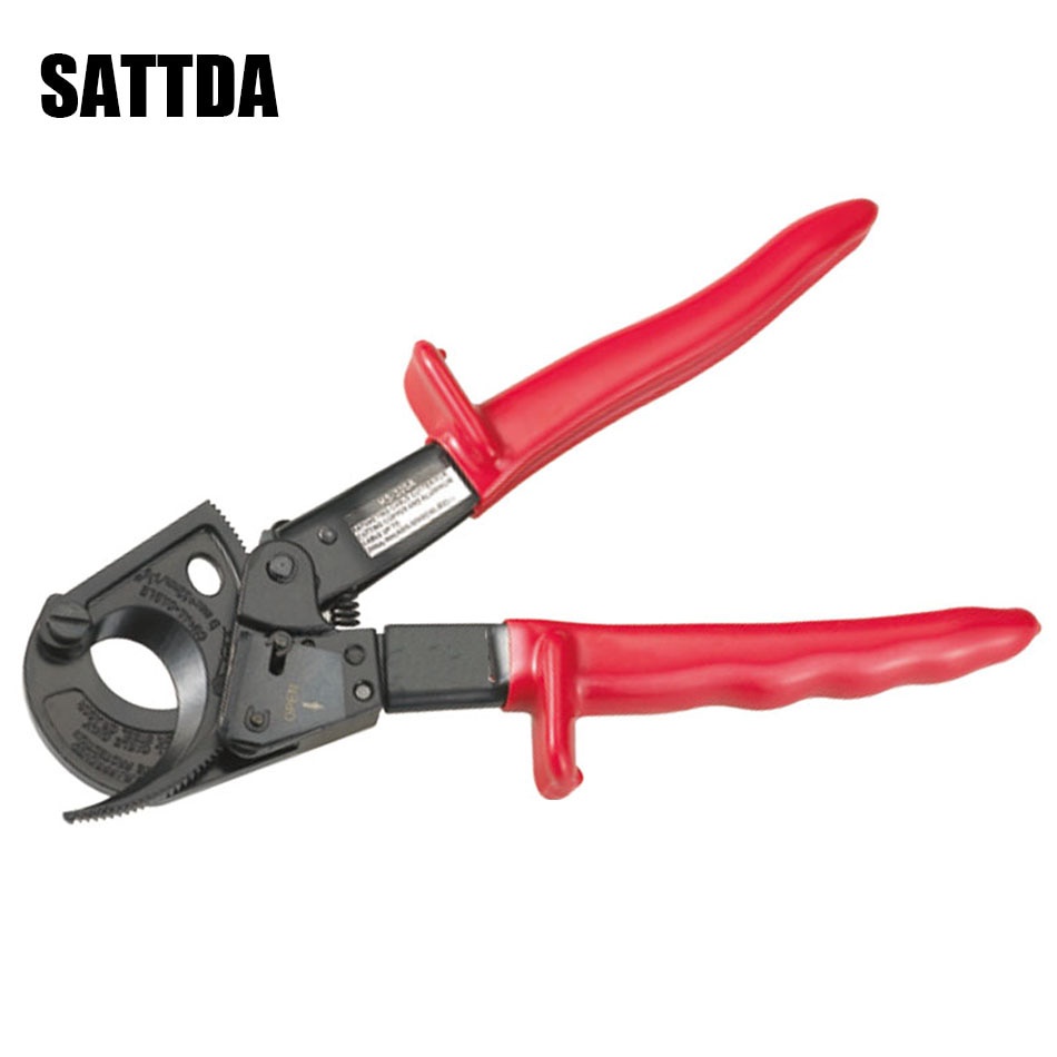 Jual Pre Order Hs A Ratchet Cable Cutter Range Mm Max Not For Cutting Steel Wire Shopee