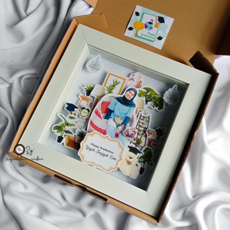 Jual POP UP FRAME 3D/HADIAH WISUDA/ULANG TAHUN/KEREN | Shopee Indonesia