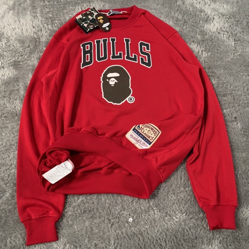 bape bulls sweatshirt