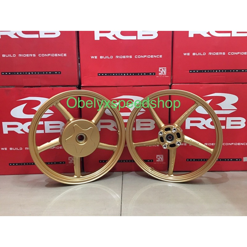 Jual Velg Rcb Sp Palang Honda Beat Scoopy Vario Gold Shopee Indonesia