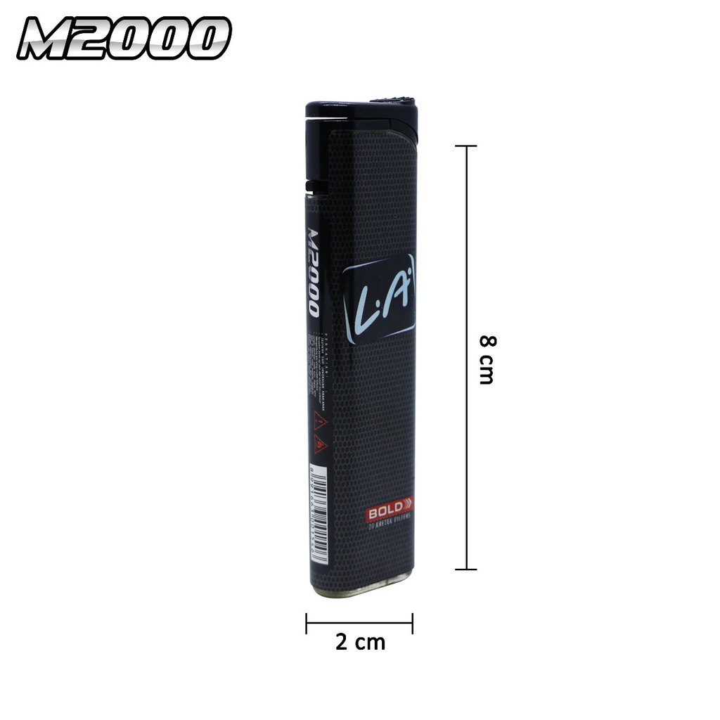 Jual MONTANA x M2000 Korek Api Gas 8 x 2 cm Windproof Refillable MN-951 ...