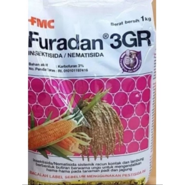 Jual PUPUK PESTISIDA FURADAN 3 GR, PURDAN PLUS 6GR, INSEKTISIDA ...