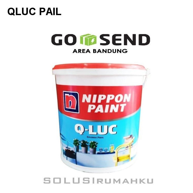 Jual NIPPON QLUC PAIL 18 KG CAT TEMBOK PUTIH QLUC EMBER BESAR NIPPON