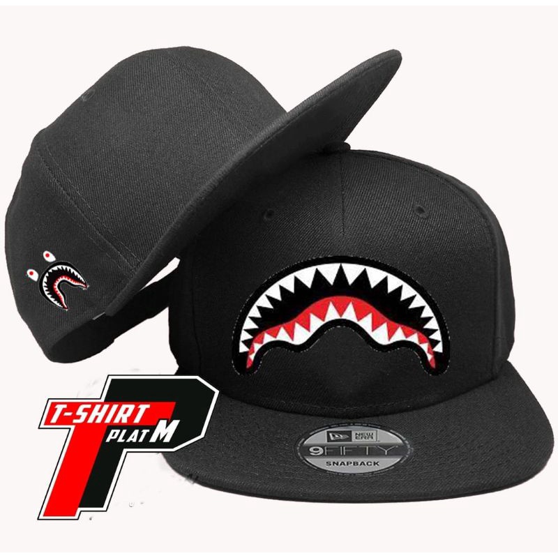 Harga topi bape cheap shark original