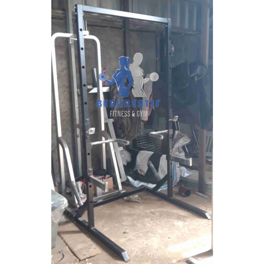 Jual squat rack online bekas