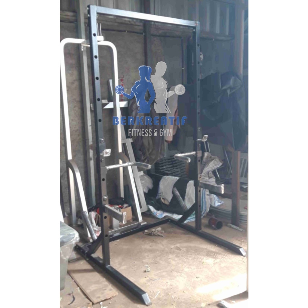 Jual squat rack online bekas