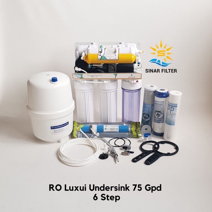 Jual Mesin RO Reverse Osmosis LUXUI Undersink/ Filter Air Langsung