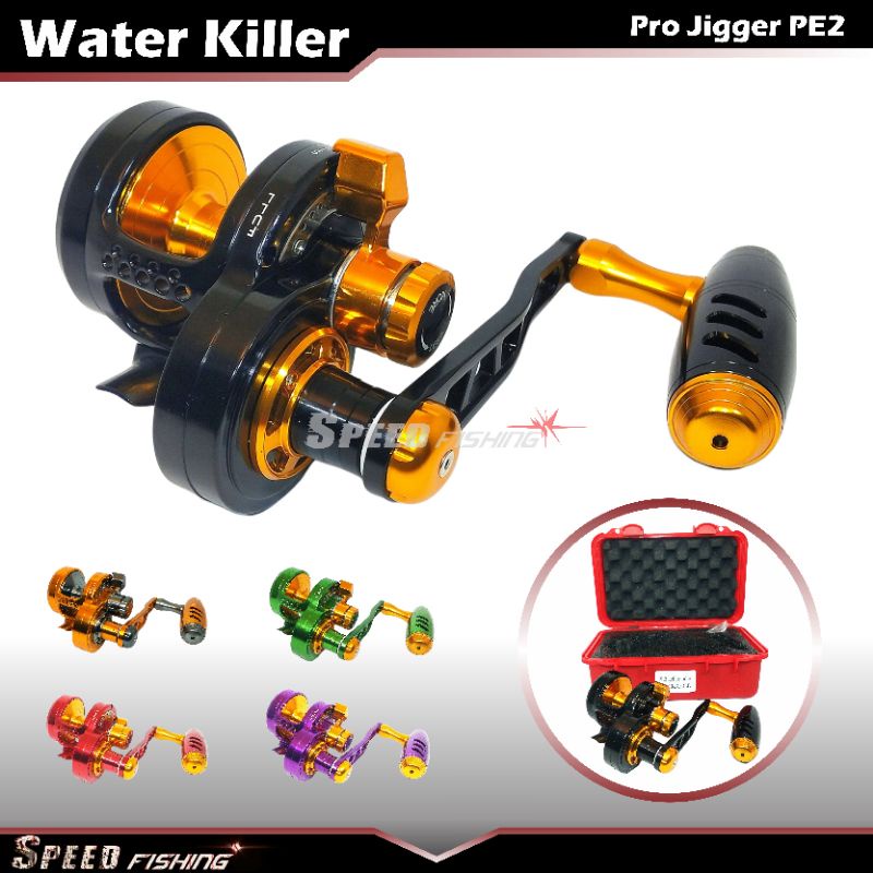Jual Reel Water Killer Pro Jigger PE PJ20NL PJ20NR Overhead