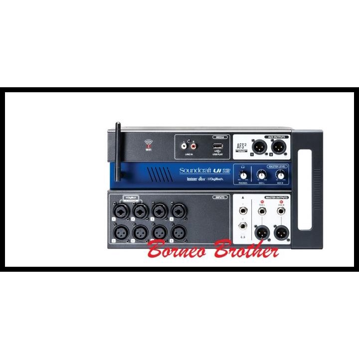 Jual Mixer Digital Soundcraft Ui12 Ui 12 Original 12 Channel Digital ...