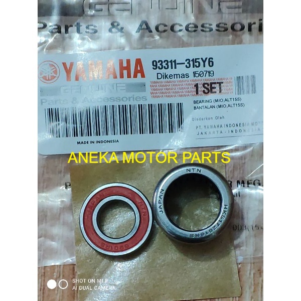 Jual BEARING PULLY MIO BEARING POLI PULY PULI MIO ANEKA MOTOR Shopee Indonesia