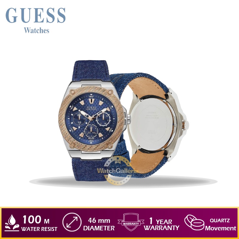 Jual Jam Tangan Pria GUESS W1058G1 Original Murah Shopee Indonesia