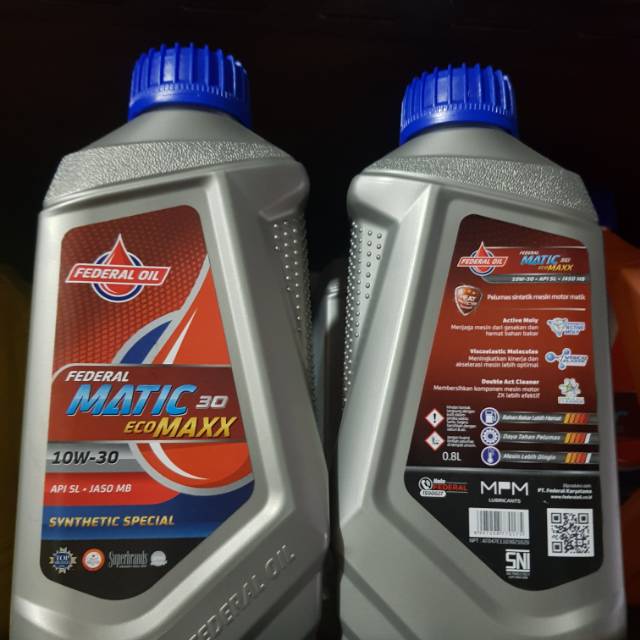 Jual Oli Federal Matic Eco Maxx Botol Abu W Jaso Mb Motor Matic Ml Shopee Indonesia