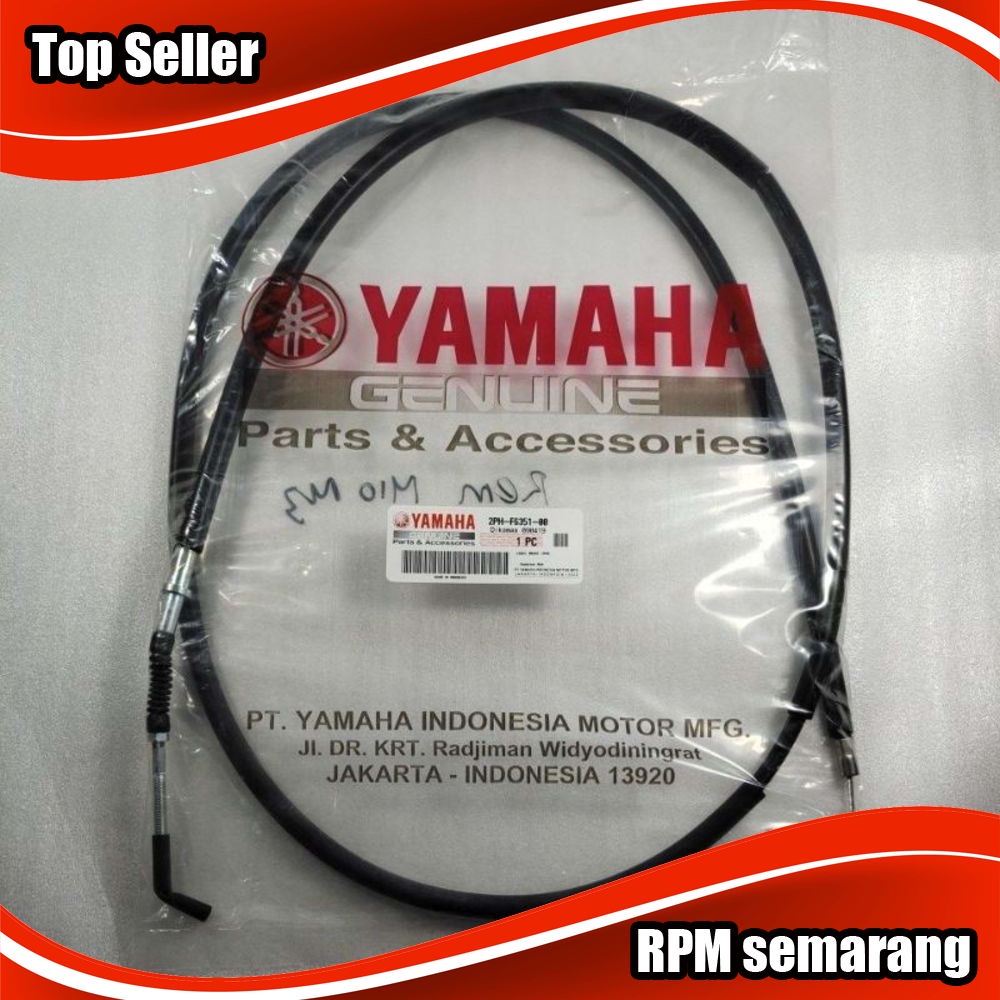 Jual Kabel rem brake cable Yamaha Mio M3 - Blue core Original 2PH-F6351 ...