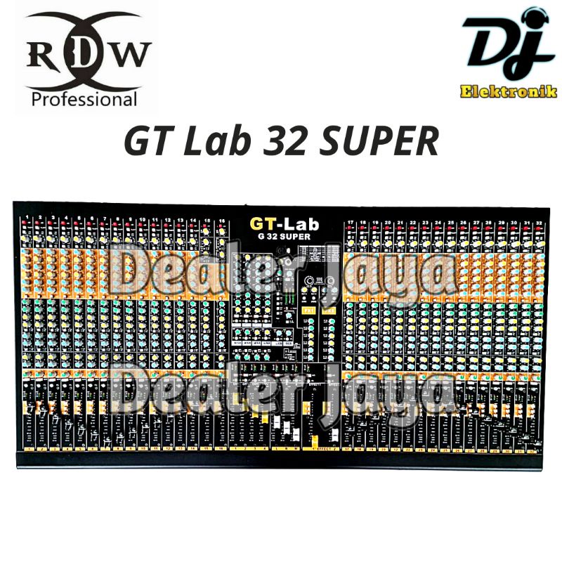 Jual Mixer Analog RDW GT Lab 32 / G 32 / G32 Super 32 channel