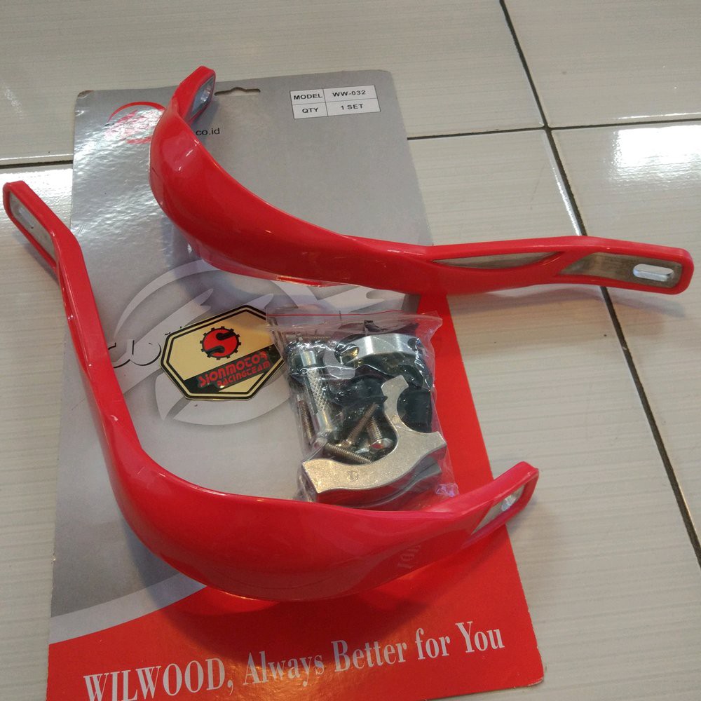 Jual Proguard Handguard Tulang Wilwood 032 Merah SION MOTOR | Shopee ...