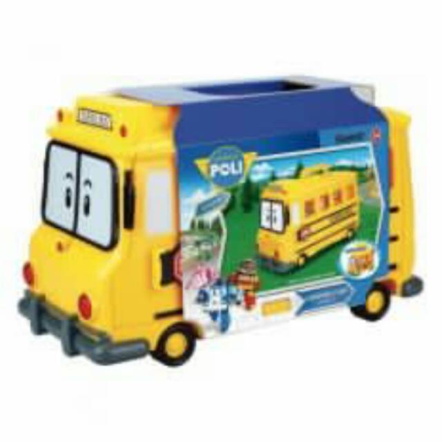 Jual Robocar poli Carrying Case School Bus Original | Shopee Indonesia