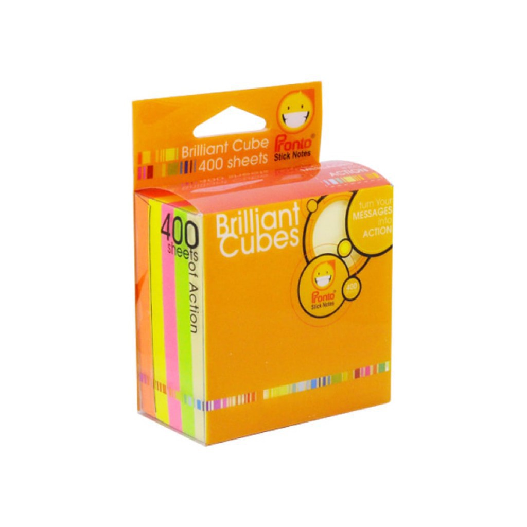 Jual Brilliant Cubes Pronto / Sticky Notes Pronto 75mm x 75mm 5.0 6 ...
