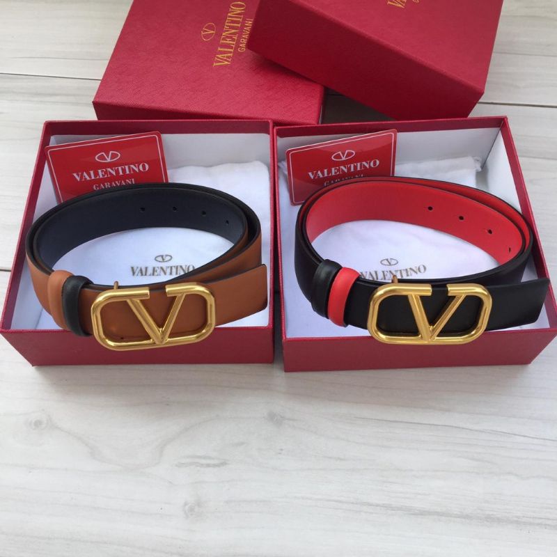 Ikat Pinggang Wanita Super Mirror Valentino Reversible Vlogo Signature Belt  4cm