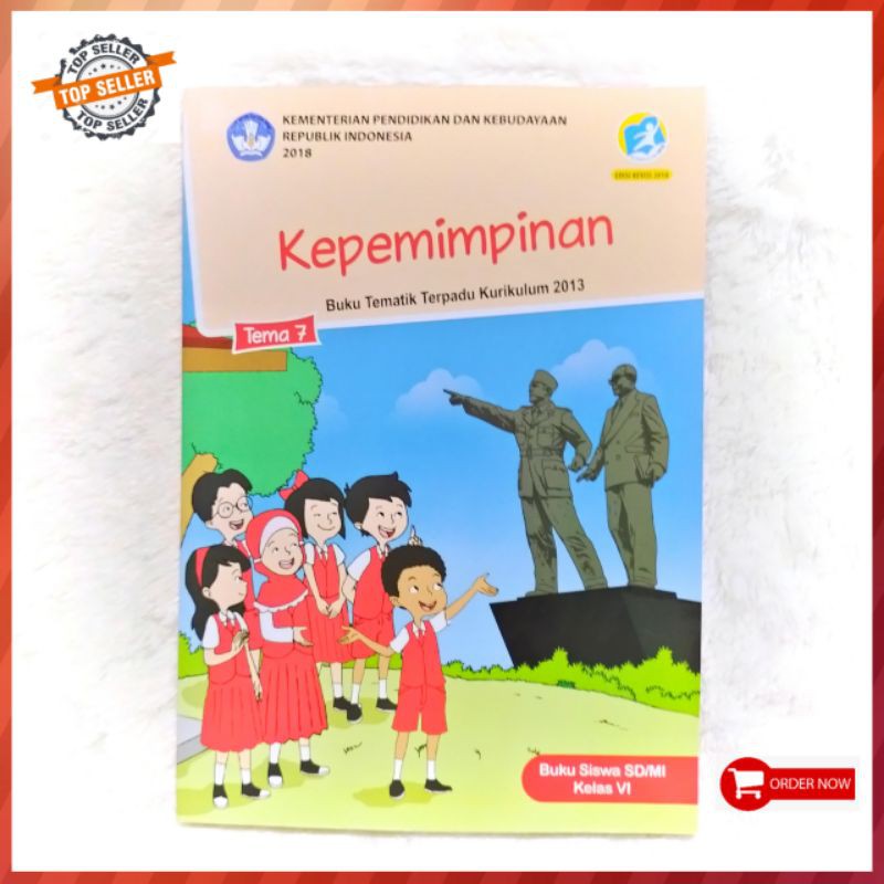 Jual Buku Tematik Kelas 6 Tema 7 - Kepemimpinan | Shopee Indonesia