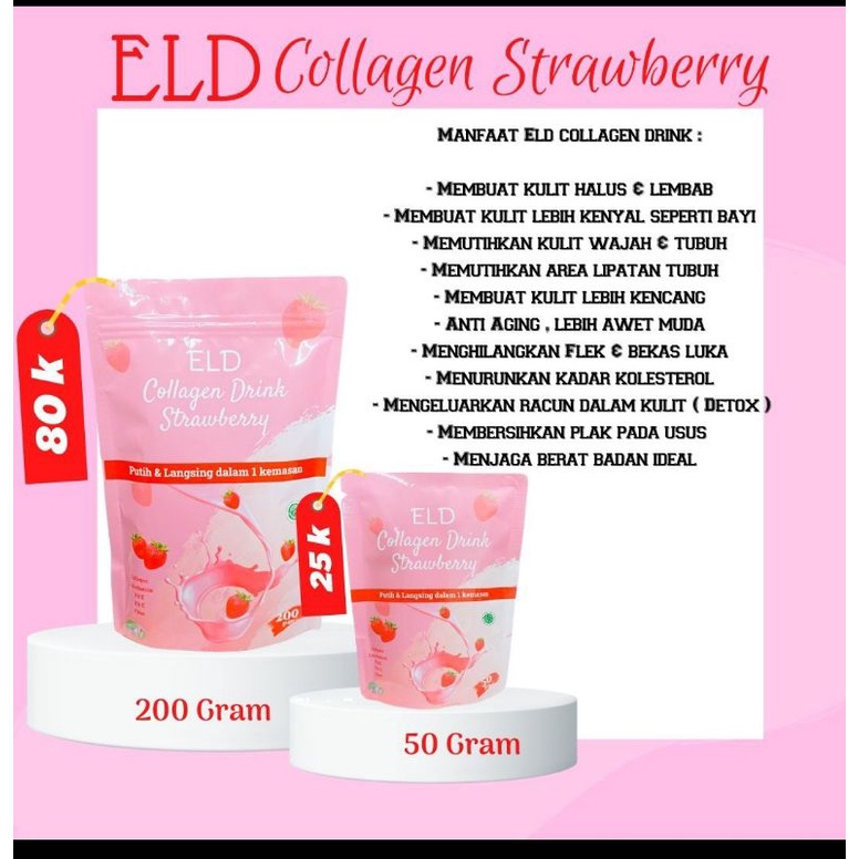 Jual ELD collagen pemutih | Shopee Indonesia