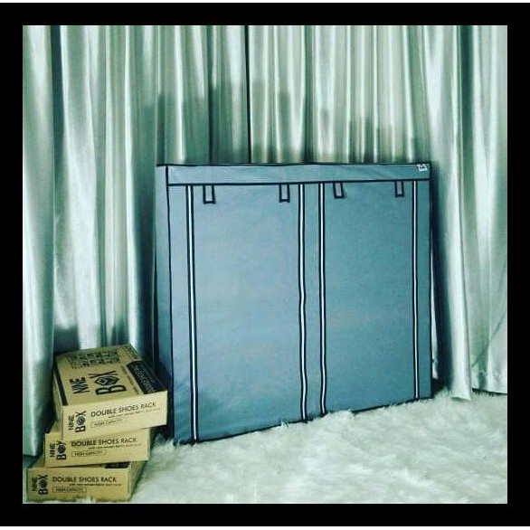 Jual RAK SEPATU COVER 12 SUSUN,RAK SEPATU DOUBLE 12 SUSUN,SHOES RACK ...