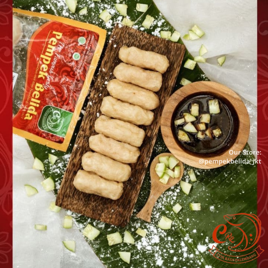 Jual Pempek Belida CRP Isi Lenjer Kecil 8 PCS + CUKO 70 ML - Pax F ...