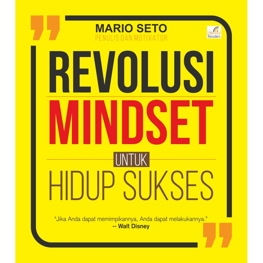 Jual Buku Revolusi Mindset Untuk Hidup Sukses | Shopee Indonesia