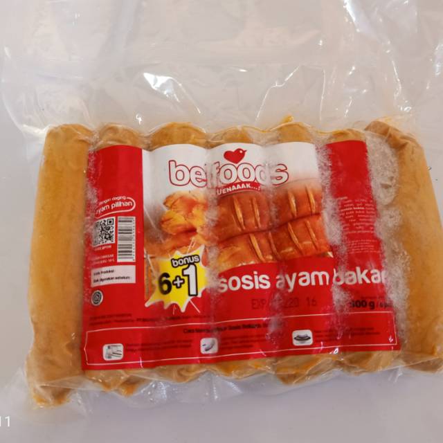 Jual Sosis Ayam Bakar Belfoods 500gram Jumbo Shopee Indonesia