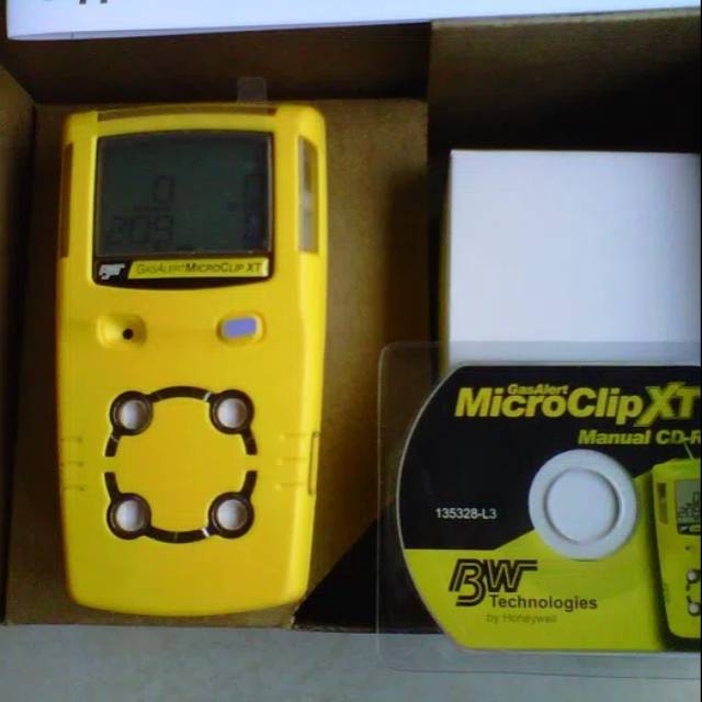Jual BW Honeywell Gas Alert MicroClip XL MultiGas Detector Shopee
