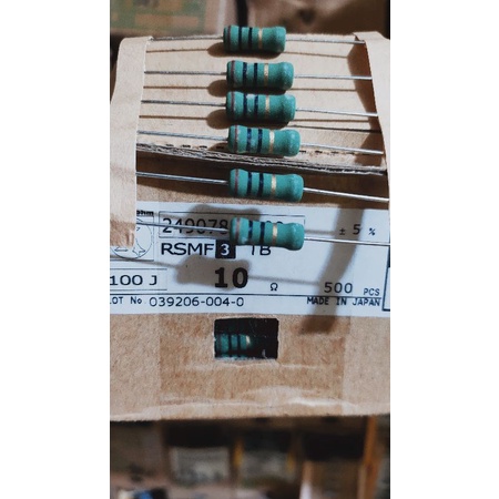 Jual Resistor 10R ( 3 watt japan ) | Shopee Indonesia