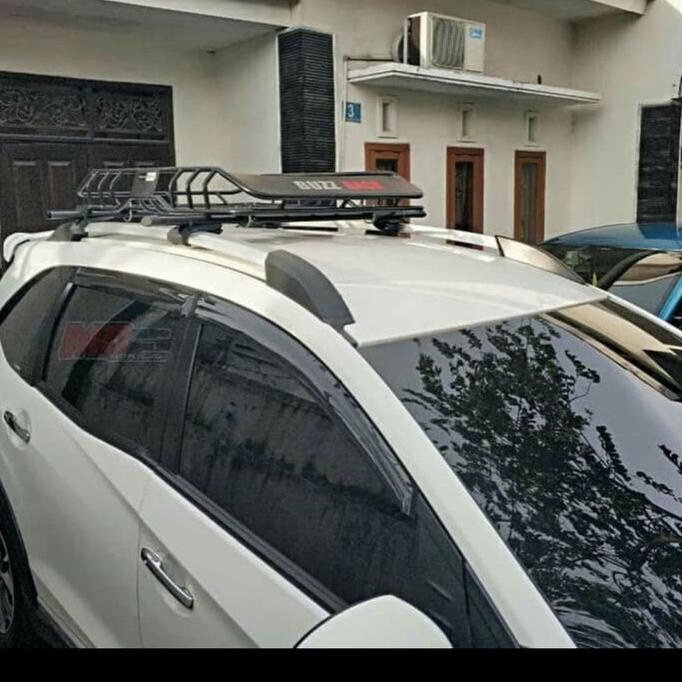 Jual Paket Cross Bar Jepit Roof Rail Buzz Rack Honda Brv Shopee Indonesia
