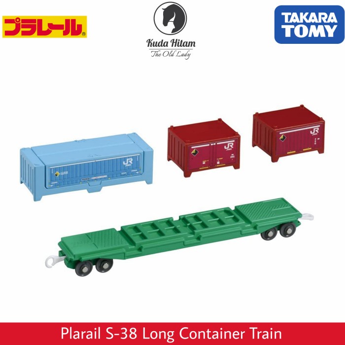 Jual Takara Tomy Plarail S-38 Long Container Train Cargo JR Freight ...