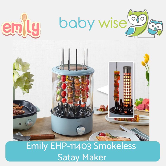 Jual Emily EHP-11403 Smokeless Satay Maker | Shopee Indonesia