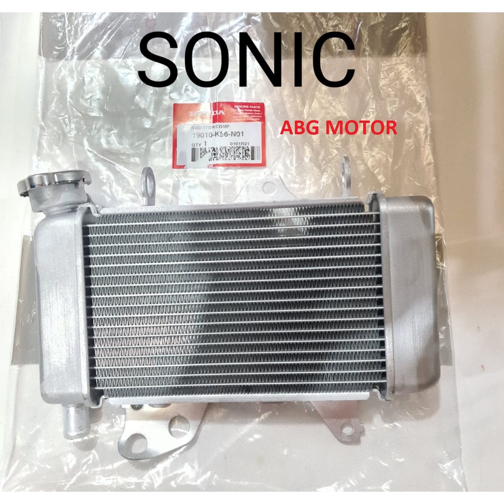 Jual RADIATOR KOMPLIT HONDA SONIC 150 ORIGINAL ASLI 19010-K56-N01 ...