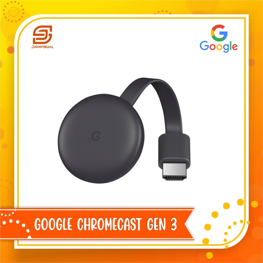 Jual [JaVis] Google Chromecast Gen 3rd Streaming TV Dongle