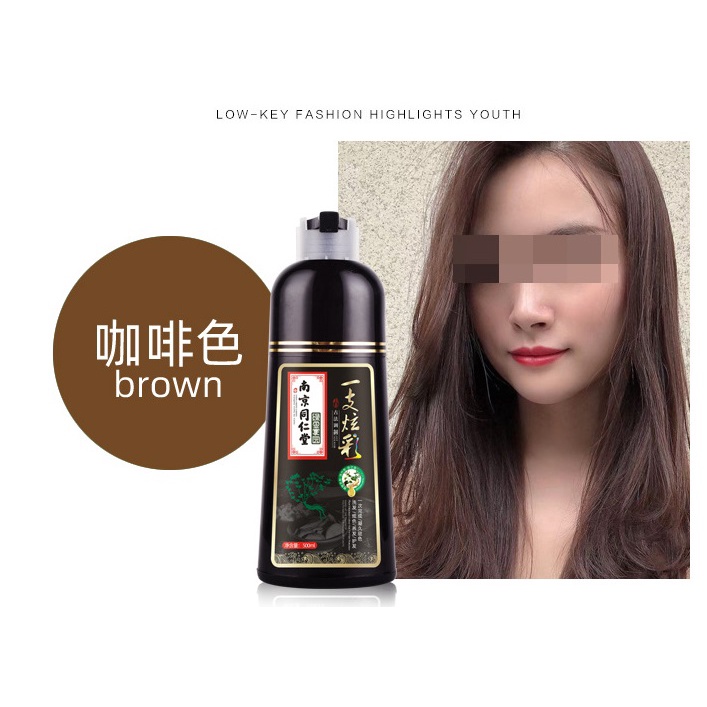 Jual Shampoo Ginseng ZHI RAN MEI Pewarna Rambut TONG RI TANG Instant