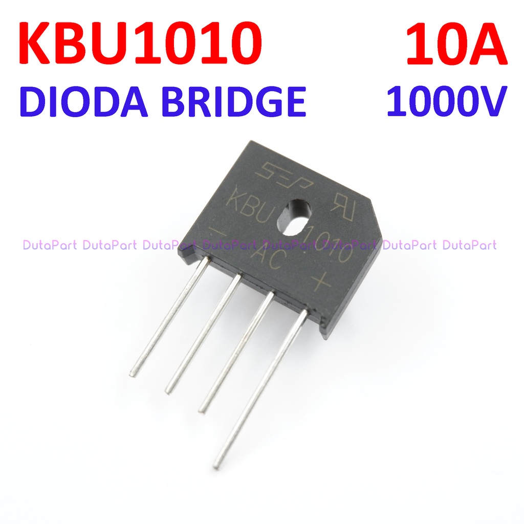 Jual KBU1010 10A 1000V KBU 1010 Dioda Bridge Sisir Jembatan Rectifier ...