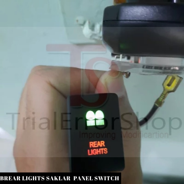 Jual Rear Light Saklar Panel Led Switch Push Tekan Toyota Suzuki