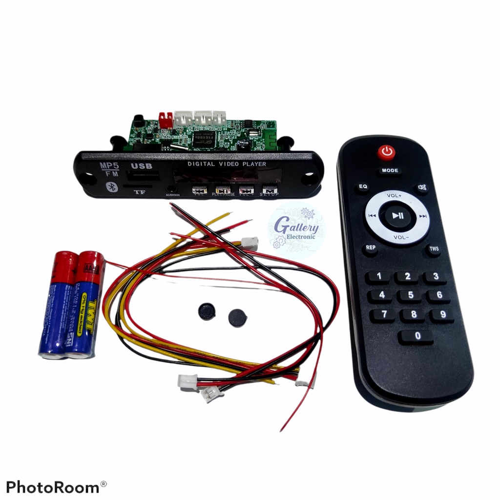 Jual Kit Video Player MP5 Bluetooth USB Lengkap 1 set dengan Remot ...