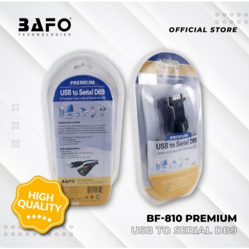 Jual USB to serial bafo DB9 / kabel USB to serial adapter DB9 | Shopee ...