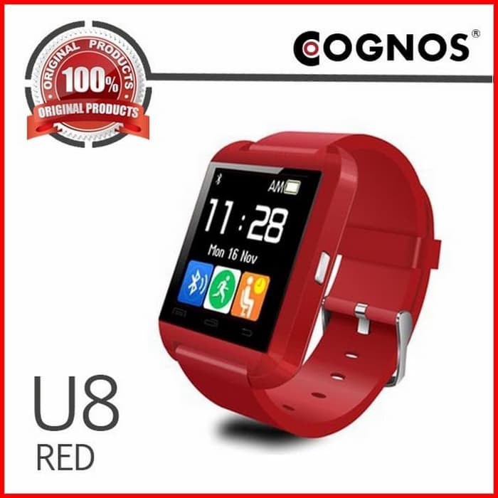 Jual Smartwatch Cognos Smart U Watch U8 Gsm Sim Card Tali Karet Strap Exclusive Shopee Indonesia