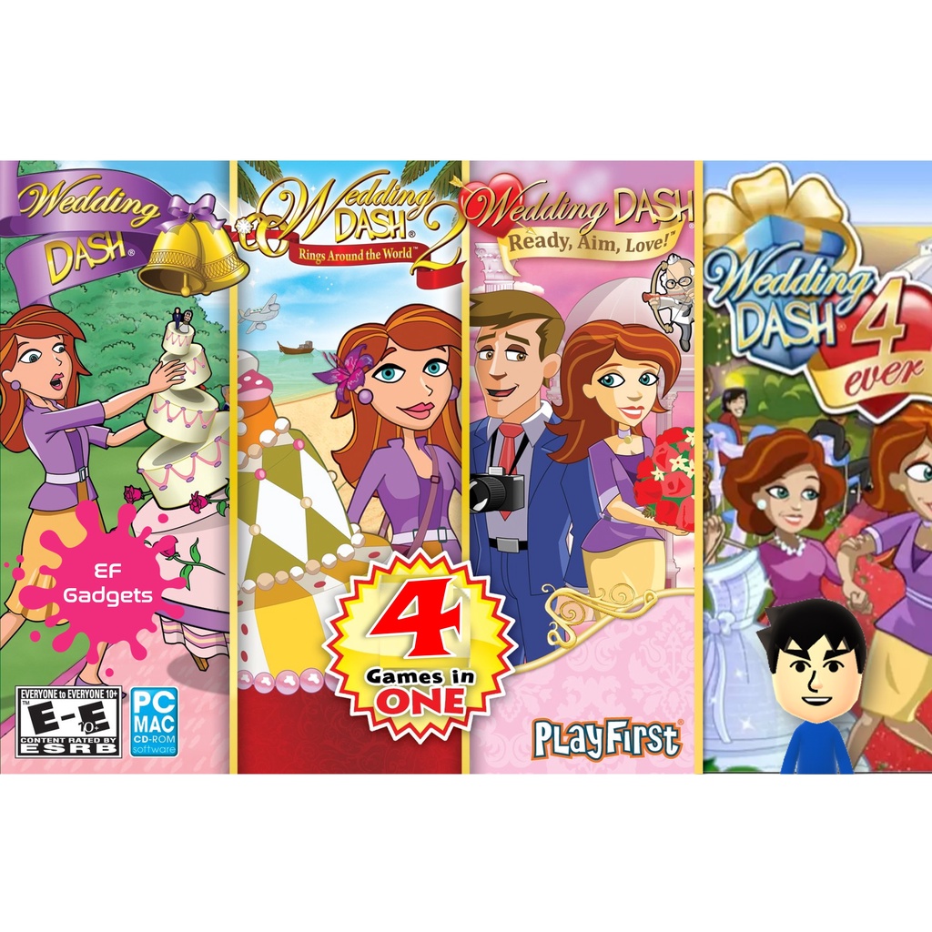 Jual Wedding Dash Game PC Complete Collection Old PC Games Nostalgia