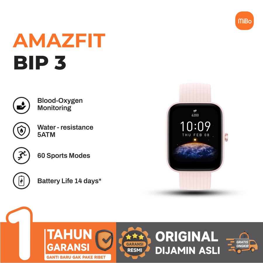 Amazfit Bip 5 - Smartwatch Orologio Fitness Tracker 1.91' 46 Mm GPS Colore Soft Black Spwazfbip5black P 390891