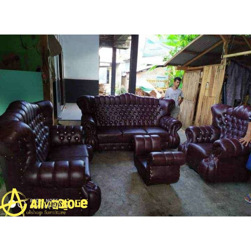Jual Sofa Raja kancing Shopee Indonesia