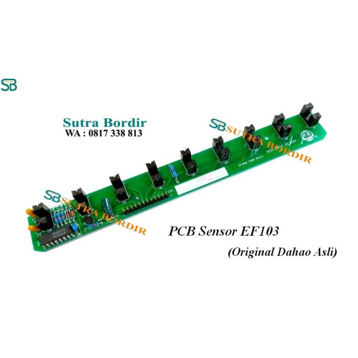 Jual Pcb Sensor Ef103 Dahao Mesin Bordir Komputer 9 Jarum Pcb Asli ...