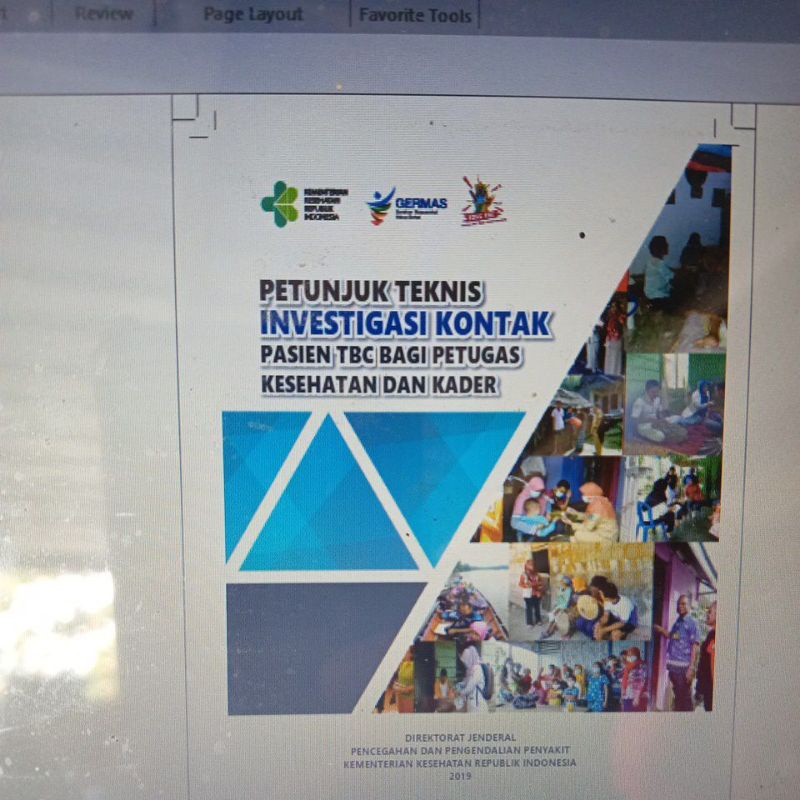 Jual Buku Petunjuk Teknis Investigasi Kontak Pasien TBC | Shopee Indonesia