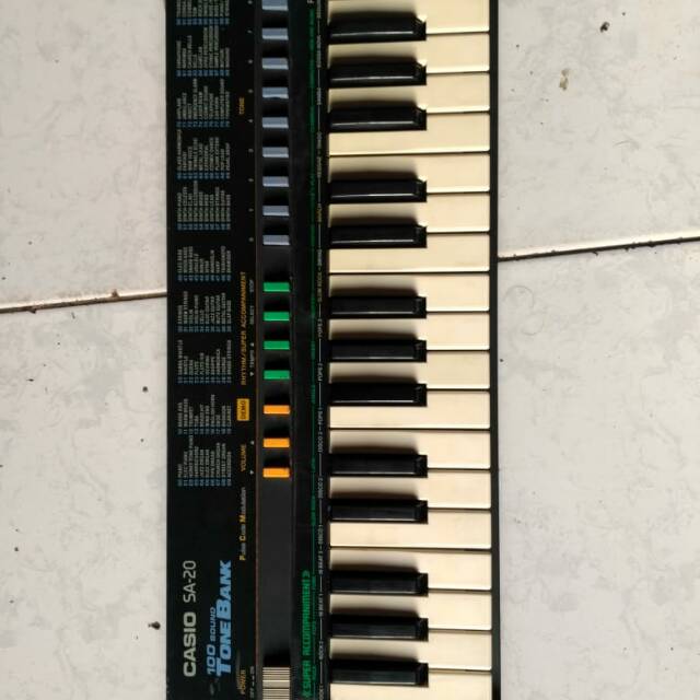 Piano casio deals sa 20